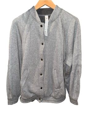 Lululemon Scuba Oversized Varsity Jacket Plush NWT